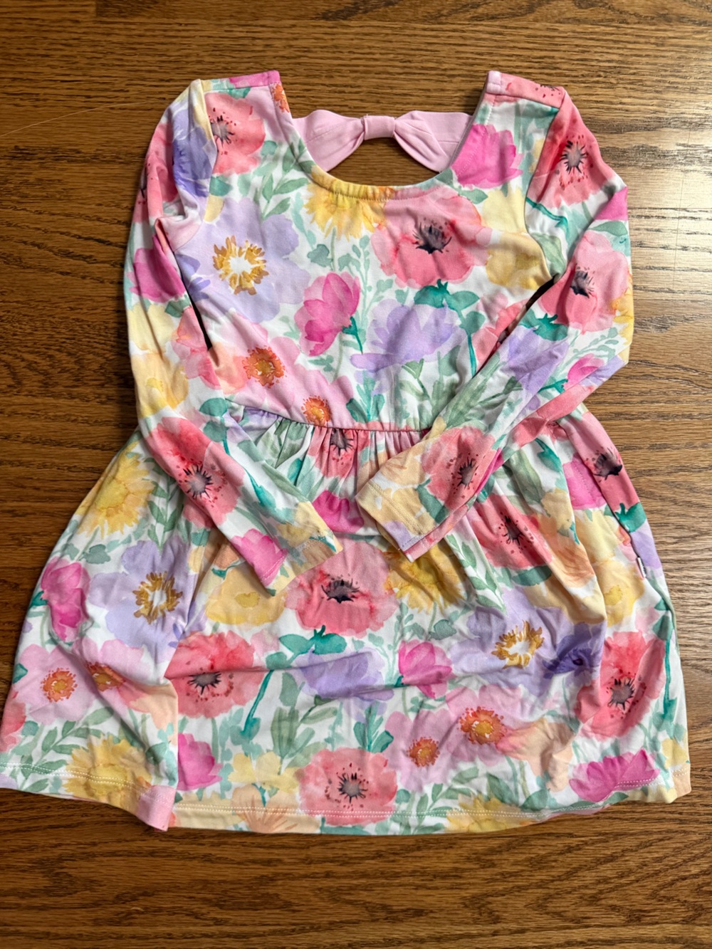 Little Sleepies Floral Pastel Dress